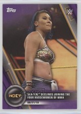 2020 Topps WWE Women's Division NXT Purple 80/99 Mia Yim #71 02v3