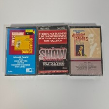 SEALED Cassette Tape Lot Mixed Artists Various Genres Vintage 3 Tapes