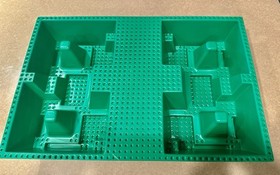 Raised Baseplate for 1999 LEGO 5986 Amazon Ancient Ruins Base Plate 30271px1