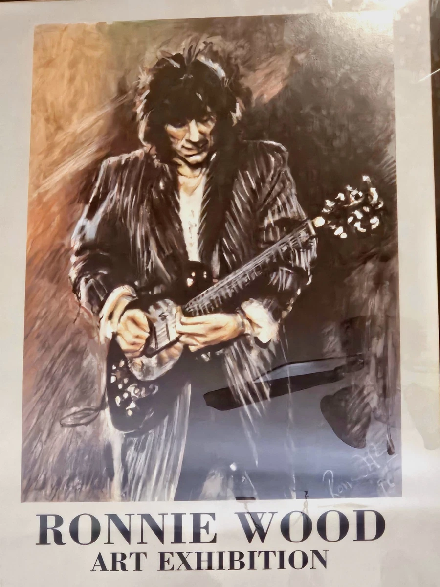 Ronnie Wood 1999年絵画作品カレンダー希少品 Ronnie Wood 1999年絵画
