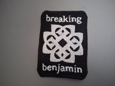Glow In The Dark Breaking Benjamin Band Patch White And Black
