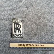 Vintage Rolls Royce Patch Car Auto 80s Automobile Y8