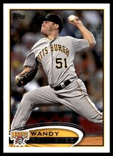 Wandy Rodriguez 2012 Topps Update #US313 Pirates MLB READ FREE SHIP AutographDen