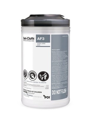 Sani-Cloth AF3 Wipe Surface Disinfectant Cleaner 75 Ct EXTRA LARGE