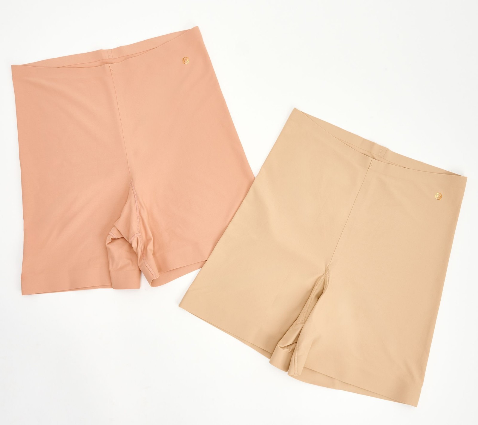 Evelyn & Bobbie Women's Plus Sz Panties One Size Long Leg Tan/Beige A643208