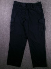 Blauer Cargo Pants Men 37 Dark Navy Blue Straight Leg Regular Fit Tactical 3XDRY