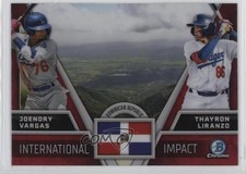 2024 Bowman Chrome International Impact Joendry Vargas Thayron Liranzo 1lq2