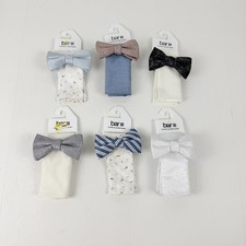 Bar III Men's Textured Bow Tie  Pocket Square Set Wedding Formal Volume Pricing