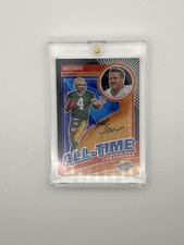 2023 Contenders Optic Brett Favre All-Time Contenders Black Scope 4/15 Auto