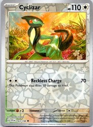 Cyclizar 163/198 Scarlet & Violet Base Set Reverse Holo