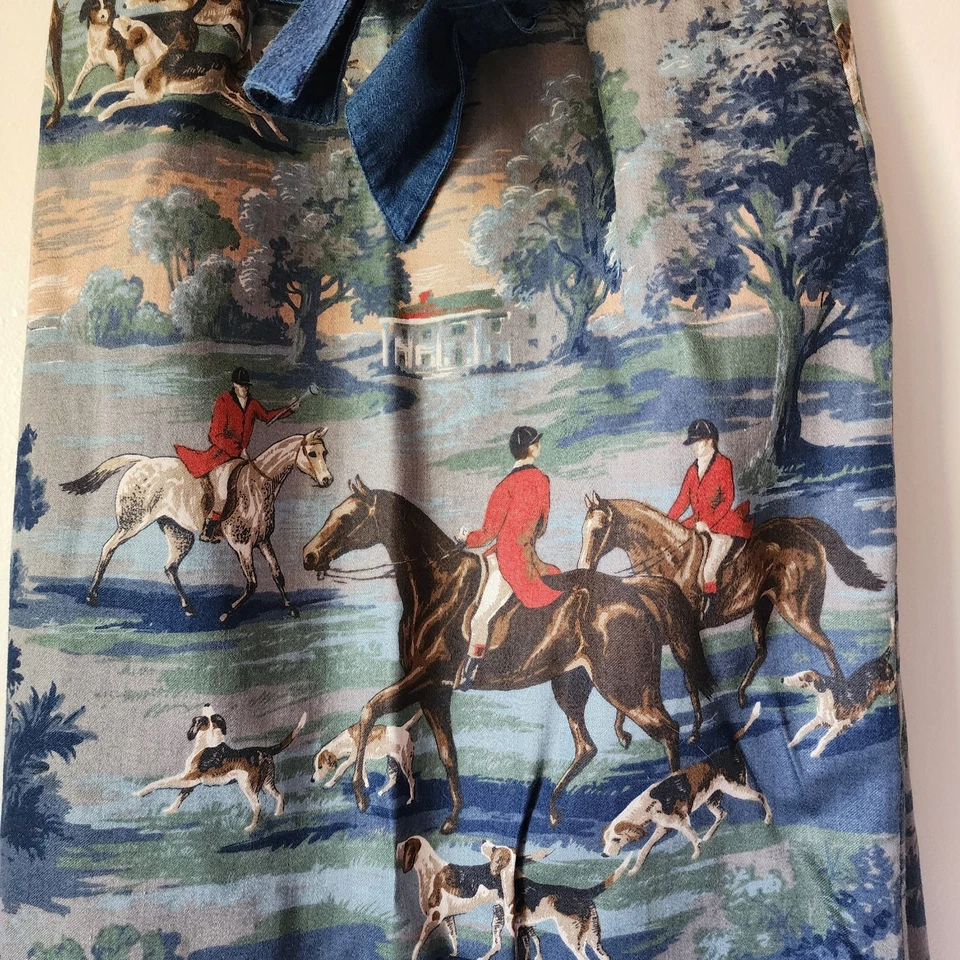 Pueblo Equestrian Tapestry Skirt Vintage Western Horse Girl Aesthetic Size S - Image 4 of 4