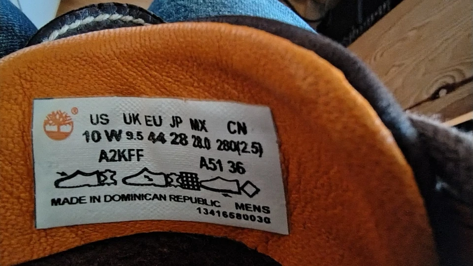 Mens Timberland Jacksons Landing Moc Toe Oxford A2KFF Brown Leather Shoes - Image 2 of 4