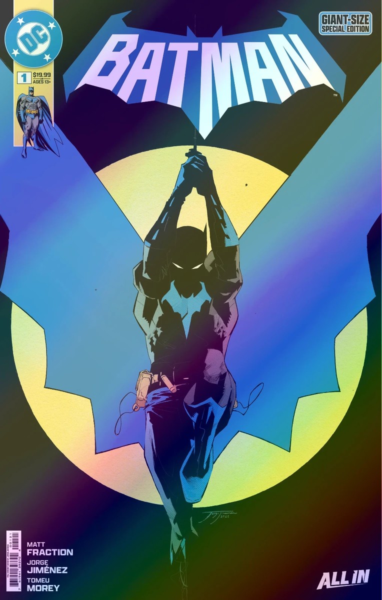 🌟FOIL🌟 GIANT-SIZED BATMAN #1 (JORGE JIMENEZ 11