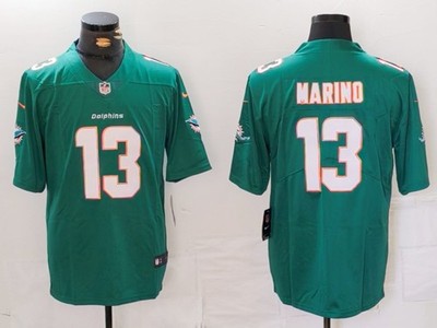 Men's Miami Dolphins 13 Short Sleeve Top Stitched S-3XL
