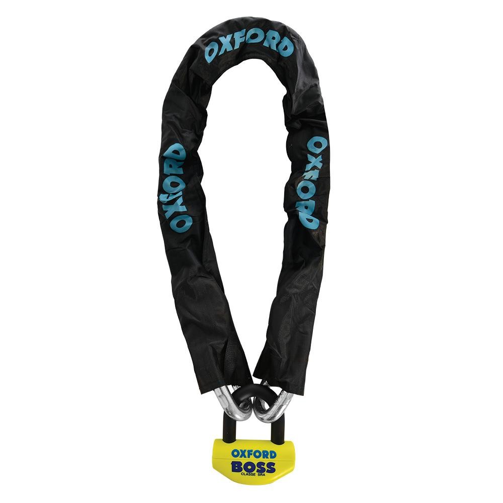 Oxford Big Boss Motorcycle Chain 12mm Lock 16mm Padlock 2.0M Motorbike Security