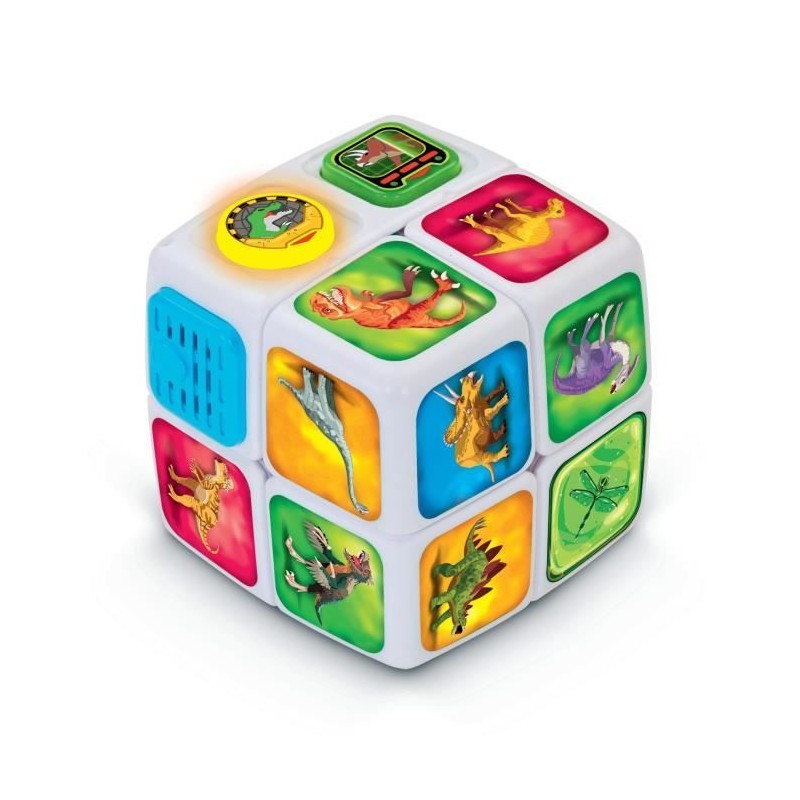 VTech Cube Aventures Dinos le jouet d'éveil idéal au salon