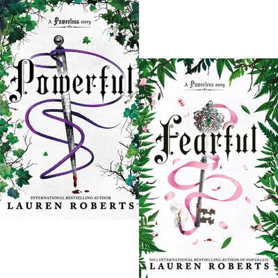 A Powerless Story 2 Book Set by Lauren Roberts: Powerful & Fearful