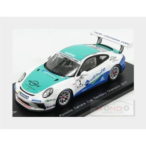 1:43 Spark Porsche 911 991 GT3 #1 Champ. Porsche Carrera Cup Alemania 2017 SG262 M Foto 2 de 2