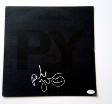 Pete Yorn Signed Autographed Self Titled Album Cover LP ACOA
