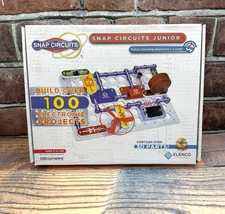 Snap Circuits Jr Build Over SC-100 Electronics Exploration Kit STEM Projects NIB