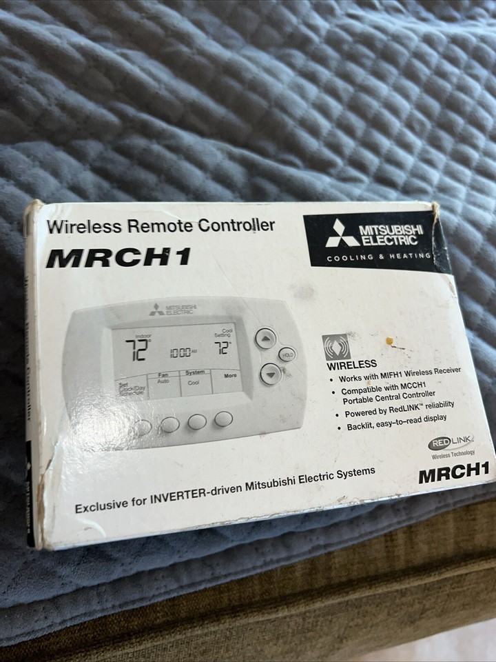 Mitsubishi Electric MRCH1 Wireless Remote Controller New Genuine old