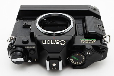 MINT] Canon AE-1 Program SLR Black Body NEW FD 50mm f/1.4 Lens