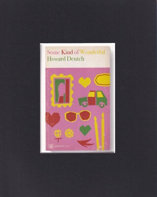 8X10'' Matted Print Picture Book Film Art: Some Kind of Wonderful, Howard Deutch