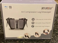 CINCOM Leg Massager for Circulation Air Compression Calf Wraps w/2 Modes CM-010A