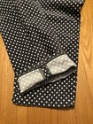 AG ADRIANO GOLDSCHMIED THE STEVIE ANKLE GREY/WHITE POLKADOT JEANS 31 X 27 EUC — photo 9