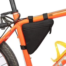 Bicycle Triangle Bag Waterproof Bike Saddle Bag Bicycle Frame Front Tube Pouch