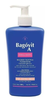 Bagovit   Bagovit A Emulsion Nutritiva Piel Extra Seca 350 grs