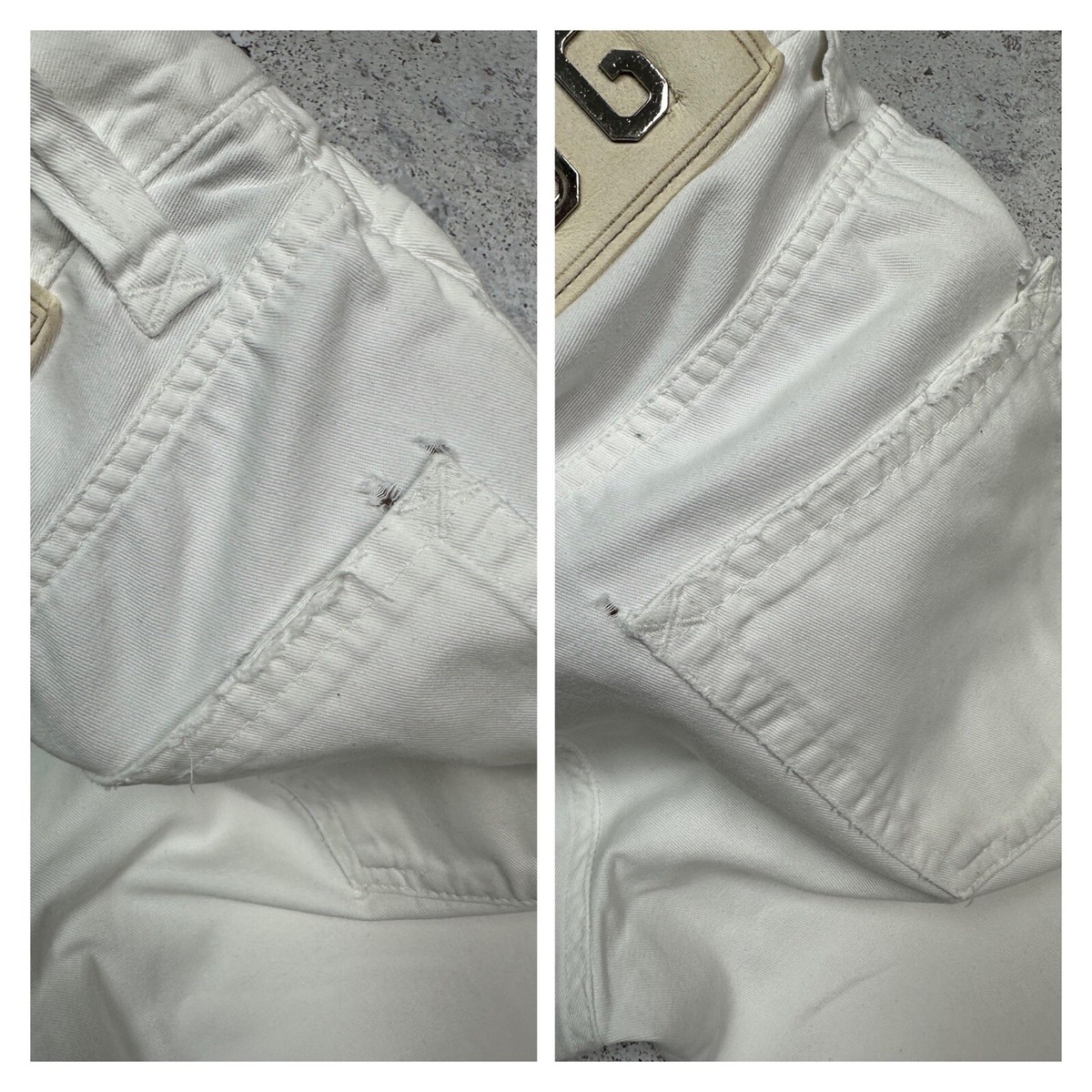 Vintage Pants Dolce & Gabbana Jeans White Y2k Style Men | eBay Vintage Pants Dolce & Gabbana Jeans White Y2k Style Men | eBay