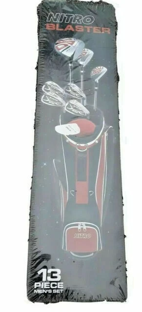 Nitro Men Golf Club Set 13 Pieces, Right Handed Titanium Complete Clubs With Bag - Image 4 of 4