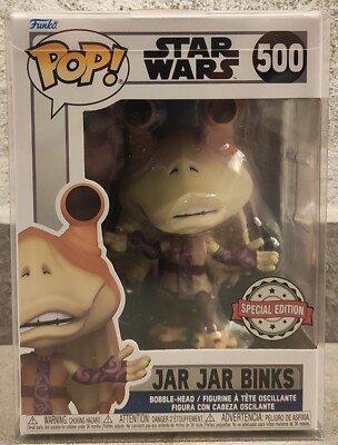 Jar Jar Binks #500 Funko Pop! - Star Wars - Special Edition