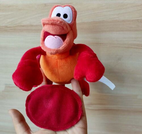 Disney Parks Sebastian Magnetic Shoulder Pal Plush Disney Little Mermaid New - Picture 1 of 4