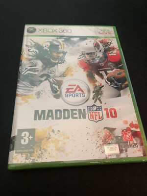 Madden NFL 10 Pal Xbox 360 Neu Brand Neu Versiegelt