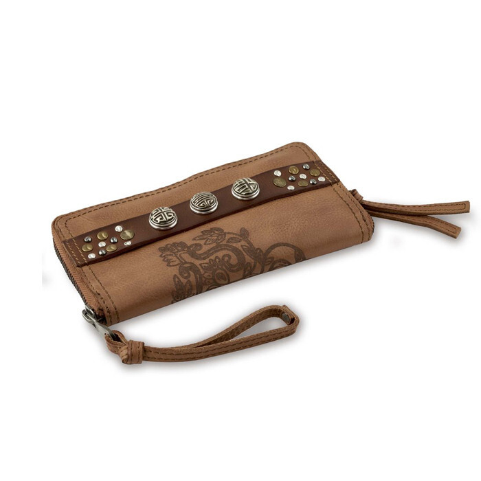 Leder Noosa Portemonnaie Braun NOOSA Amsterdam Classic