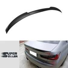 LA STOCk Trunk Spoiler DTO Style Fits BMW 3-Series G20 G80 Sedan Unpainted