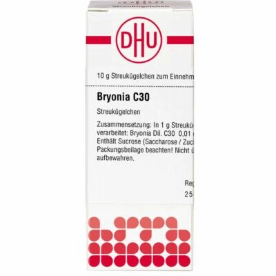 DHU-ARZNEIMITTEL GMBH & CO. KG BRYONIA C 30 Globuli 10 g PZN02890386