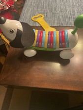 Leap Frog Alpha Pup Musical Talking Alphabet Pull Along Toy Green