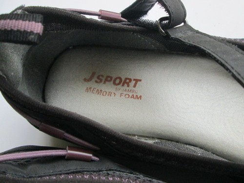 Jambu Jsport Mujer Negro Espuma Memorial Todo el Día Mary Jane Zapatos Confort 8 M - Imagen 5 de 5
