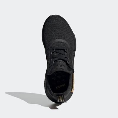 Adidas Originals NMD_R1 W [FV1787] Women Casual Shoes Black/Gold Metallic |  eBay