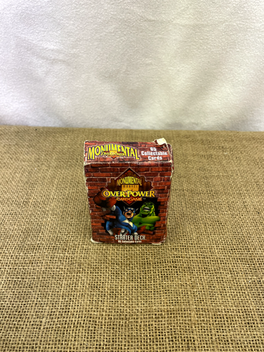 Marvel Monumental Over Power 1997 juego de cartas baraja de inicio CCG RPG - Imagen 3 de 7