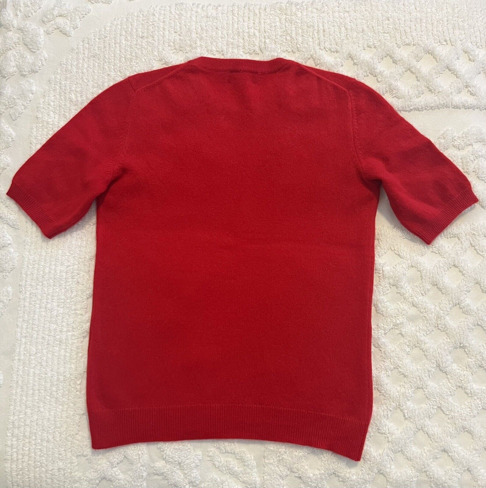 Cashmere Boutique 100% Pure Cashmere Red Sweater … - image 5