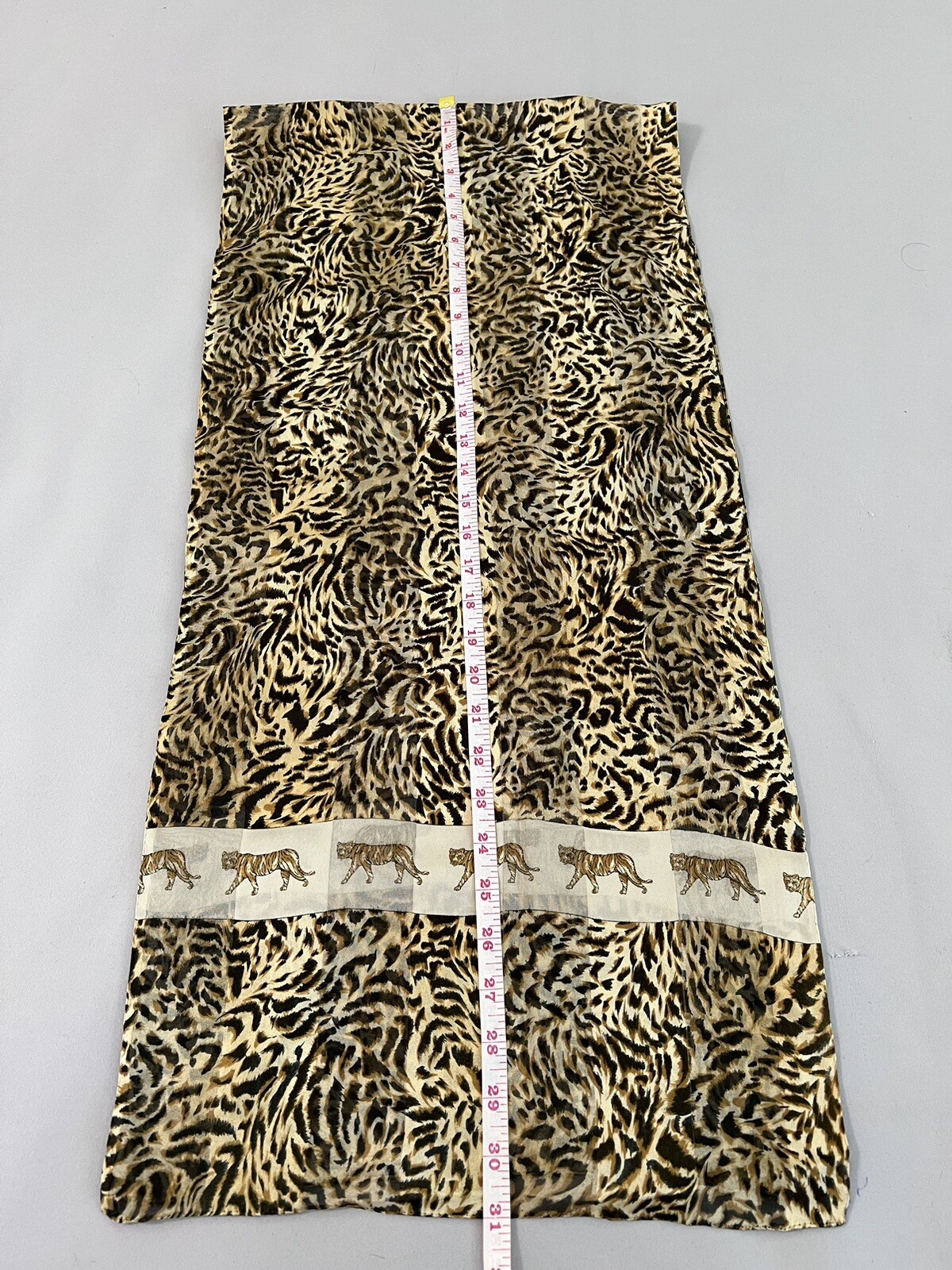 LEOPARD PRINT RECTANGULAR WOMEN'S NECK SCARF - image 2