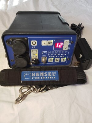 HENSEL STUDIOTECHNIK PORTY 1200 MADE IN GERMANY