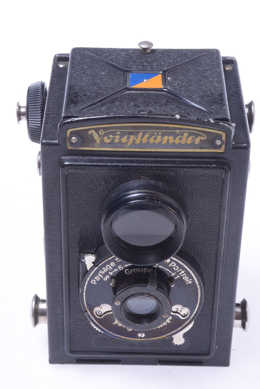 VOIGTLANDER BRILLANT '1932’ 6x6CM 120 ROLL FILM CAMERA VOIGTAR 75MM 7.7 ...
