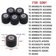 5PC/Set TC-K Pinch Roller For Later Sony Dual-capstan Cassette Deck 11x8X7.2x2mm