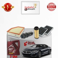 Set Service 4 Filter Und ÖL X Bmw Serie 8 G15 840 Diesel 250KW 340CV 2020->