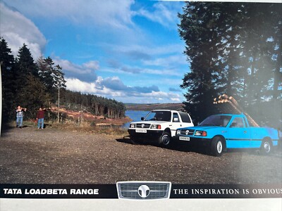 The Tata Loadbeta Range Pick Up Truck 1994 Vehicle Car Sales Info Brochure